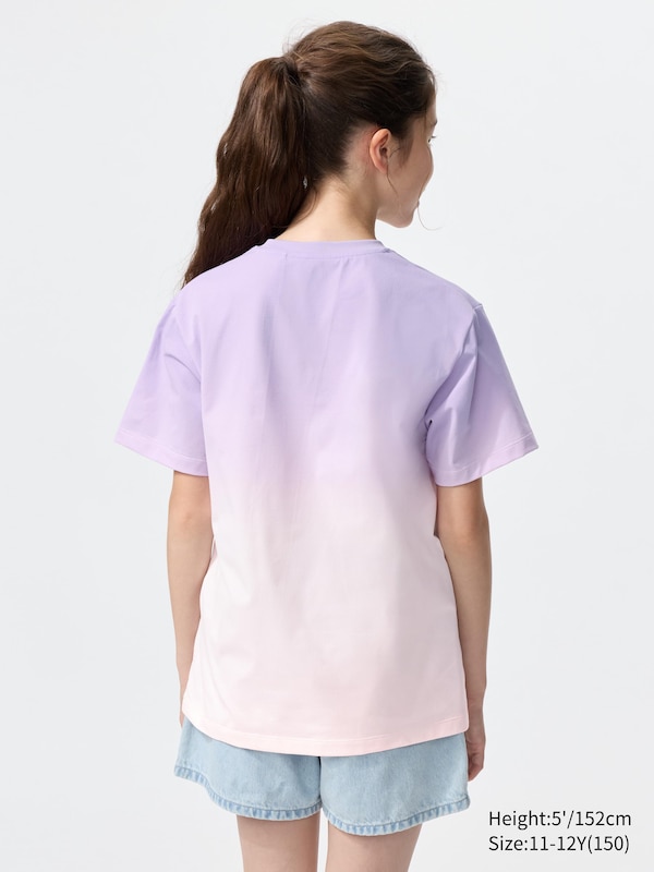 Футболка Dry-Ex с принтом Uniqlo, 61 blue — фото 3