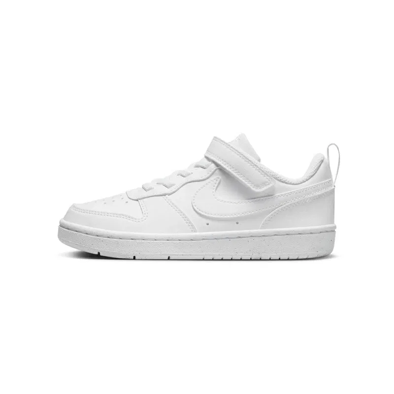 Детские кроссовки Nike Court Borough Low Recraft GS, белый, размер 22.0cm - 34 RU