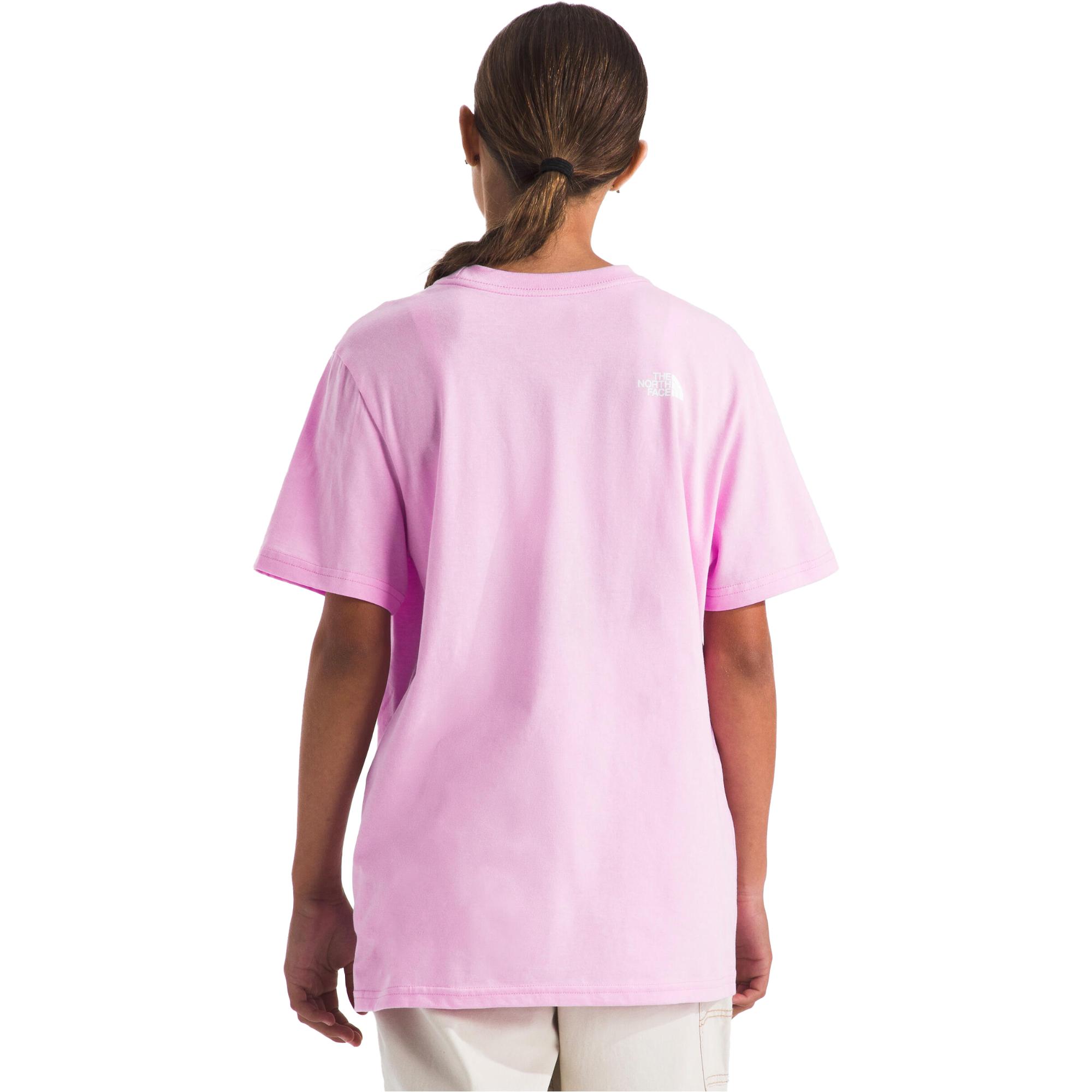 Детская футболка с коротким рукавом Kids' Box NSE The North Face, Cyber Pink — фото 4