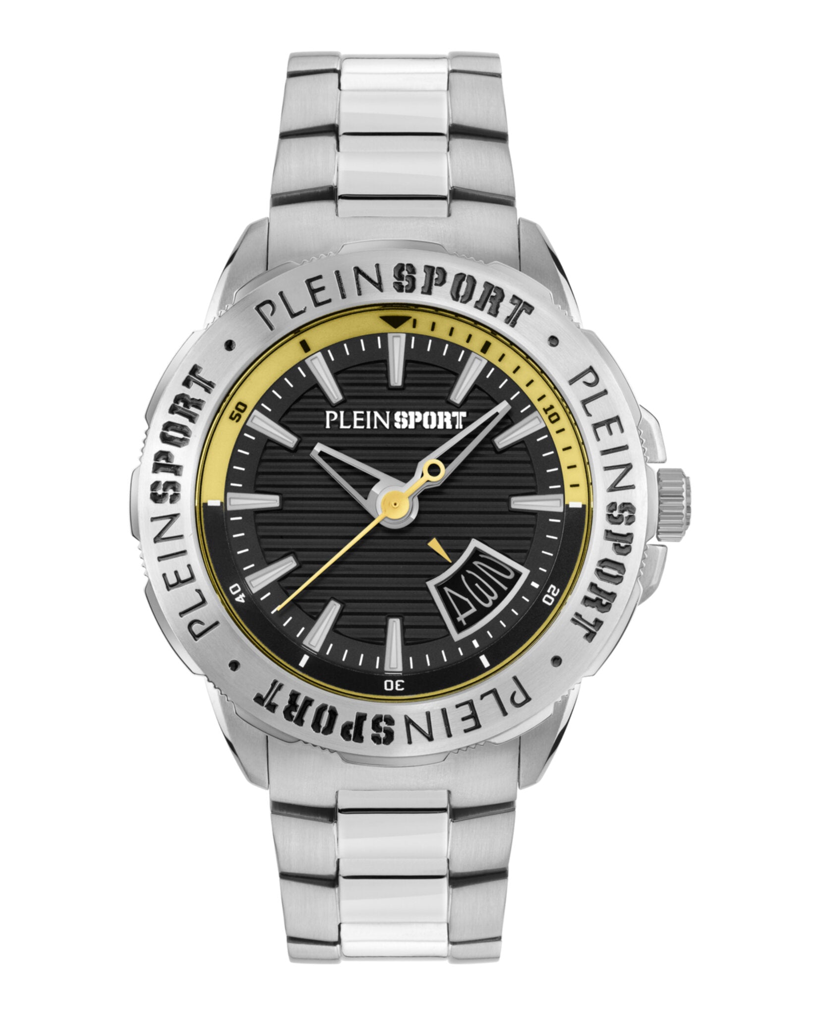

Часы мужские PLEIN SPORT, цвет silver/stainless steel/black