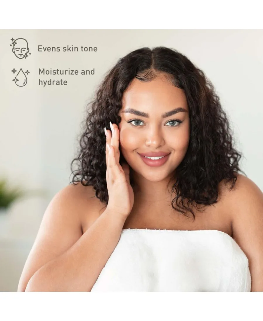 Набор для ухода за кожей Radiant Glow & Refresh: массажер для лица Ice Cube + сыворотка с витамином С + набор ампул с гиалуроновой кислотой PURSONIC, розовый — фото 3