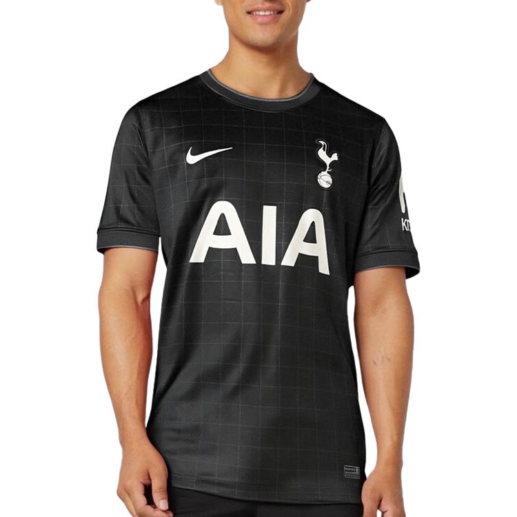 Футболка Tottenham Hotspur 2025/26 Stadium Away мужская Dri FIT реплика Nike, черный — фото 4