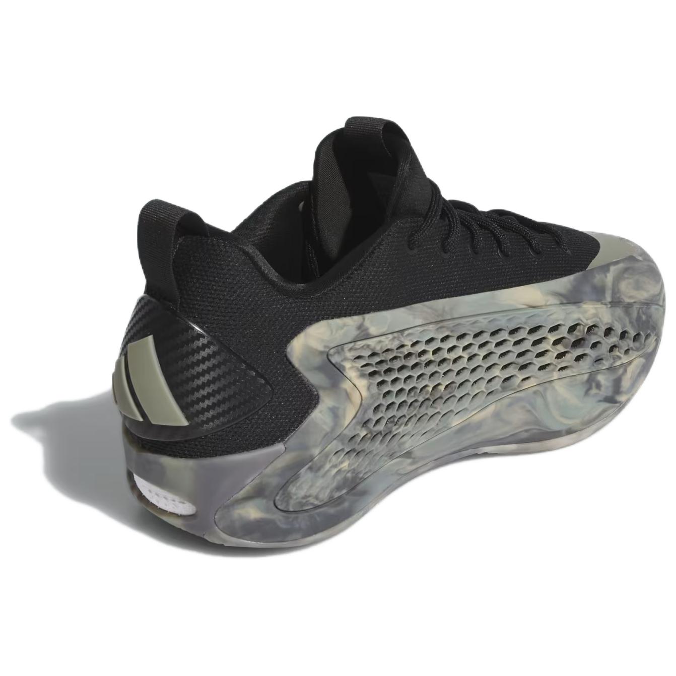 Adidas A.E. 1 Low 'MX Grey' Support мужские баскетбольные кроссовки низкие Ascend черный камуфляж черный синий — фото 4