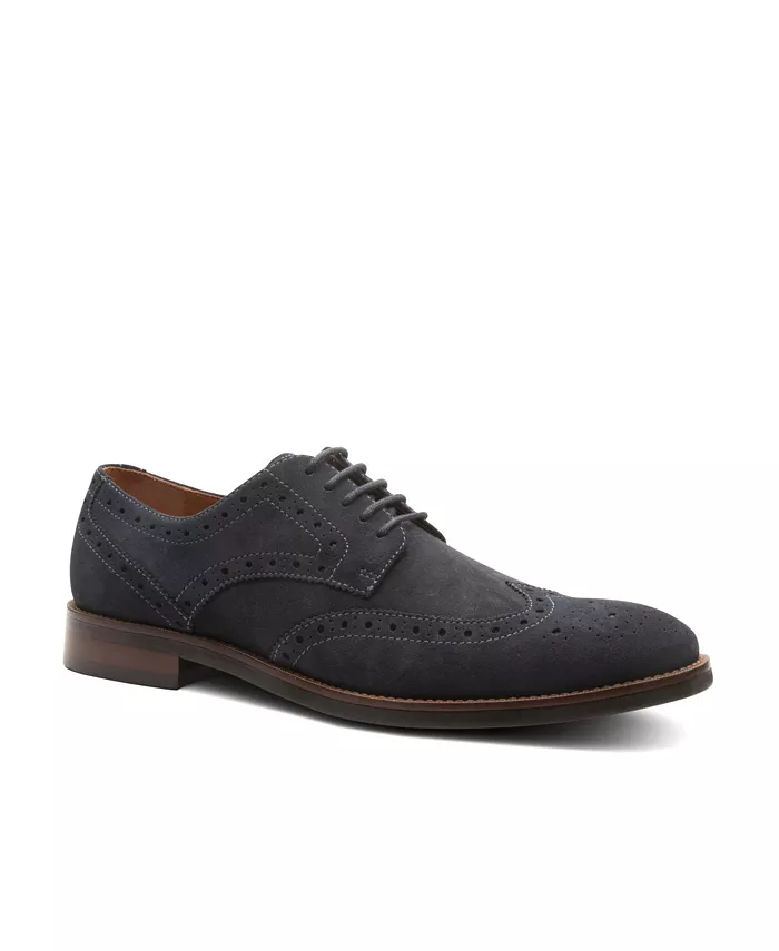 

Мужские кожаные туфли Concord Dress Casual на шнуровке с крылышком Gordon Rush, синий