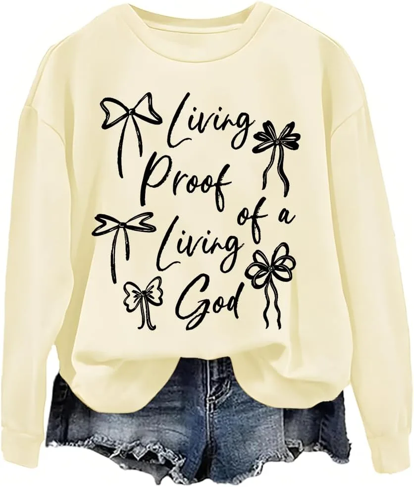 

Свитшот Living Proof Of A Loving God NACJOM