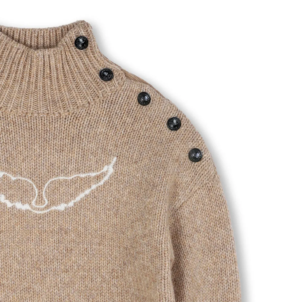 Толстовка Zadig & Voltaire X60514, коричневый — фото 3