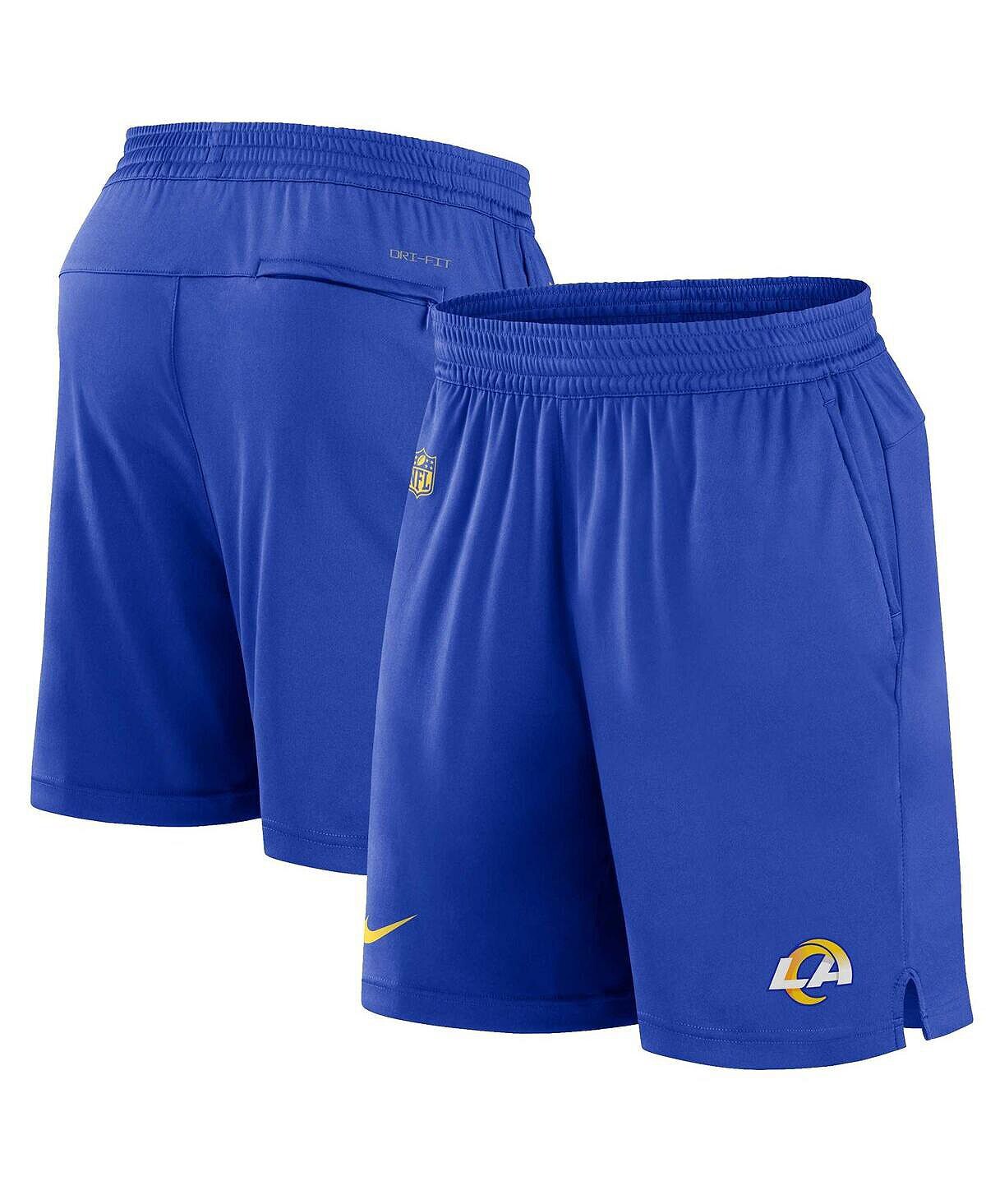 

Мужские шорты Royal Los Angeles Rams Sideline Performance Nike