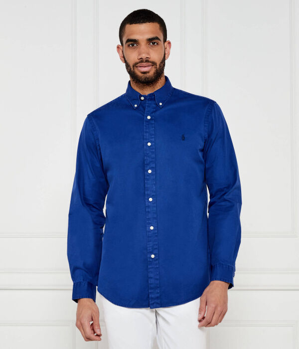 

Рубашка Custom fit Polo Ralph Lauren, синий