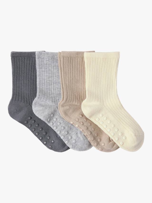 

Детские носки из твердых ребер Lindex, цвет Neutrals