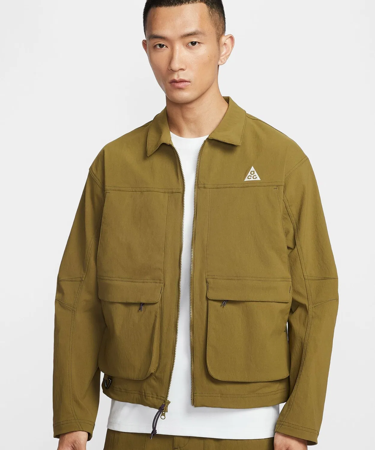 Куртка Nike ACG UV Smith Summit Jacket, хаки — фото 2
