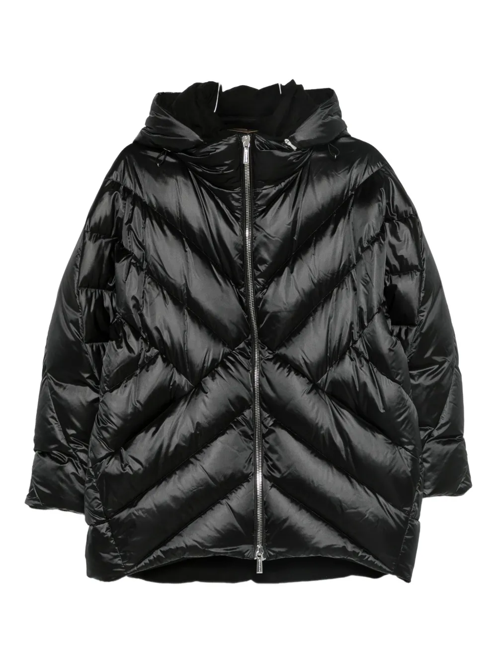 

Куртка на молнии с капюшоном Moorer, черный