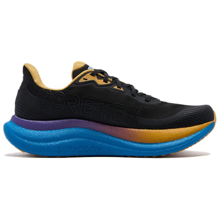 Saucony Триумф Виктори 23 Беговые кроссовки Унисекс Черно-коричневые, цвет Black Brown — фото 3