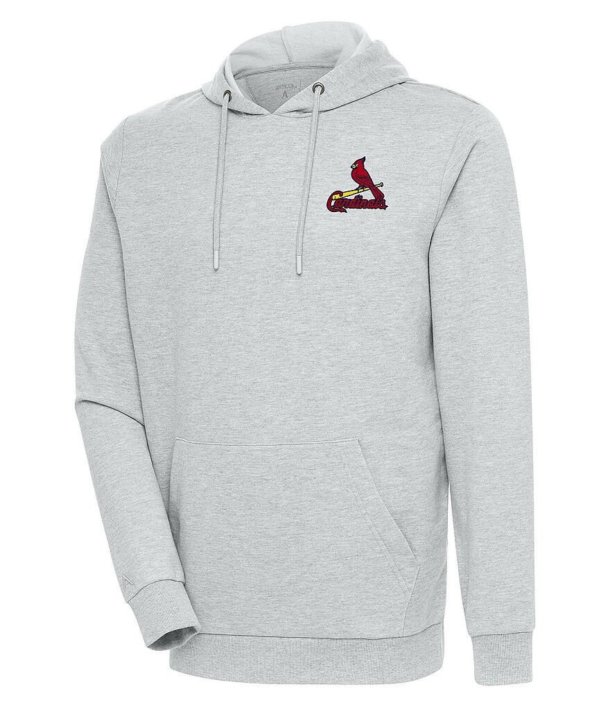 

Толстовка с капюшоном Национальной лиги Антигуа MLB Antigua, серый