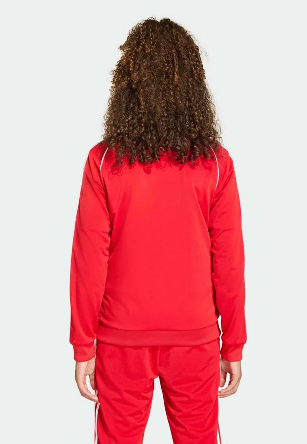 Спортивная толстовка на молнии Adidas Originals, Better Scarlet White — фото 2