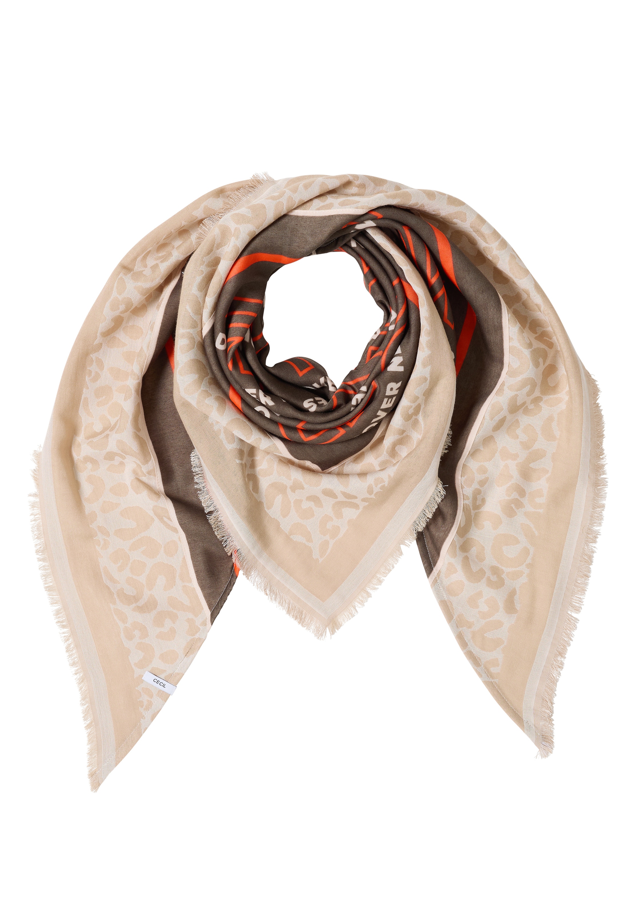 

CECIL Платок в коричневом цвете
