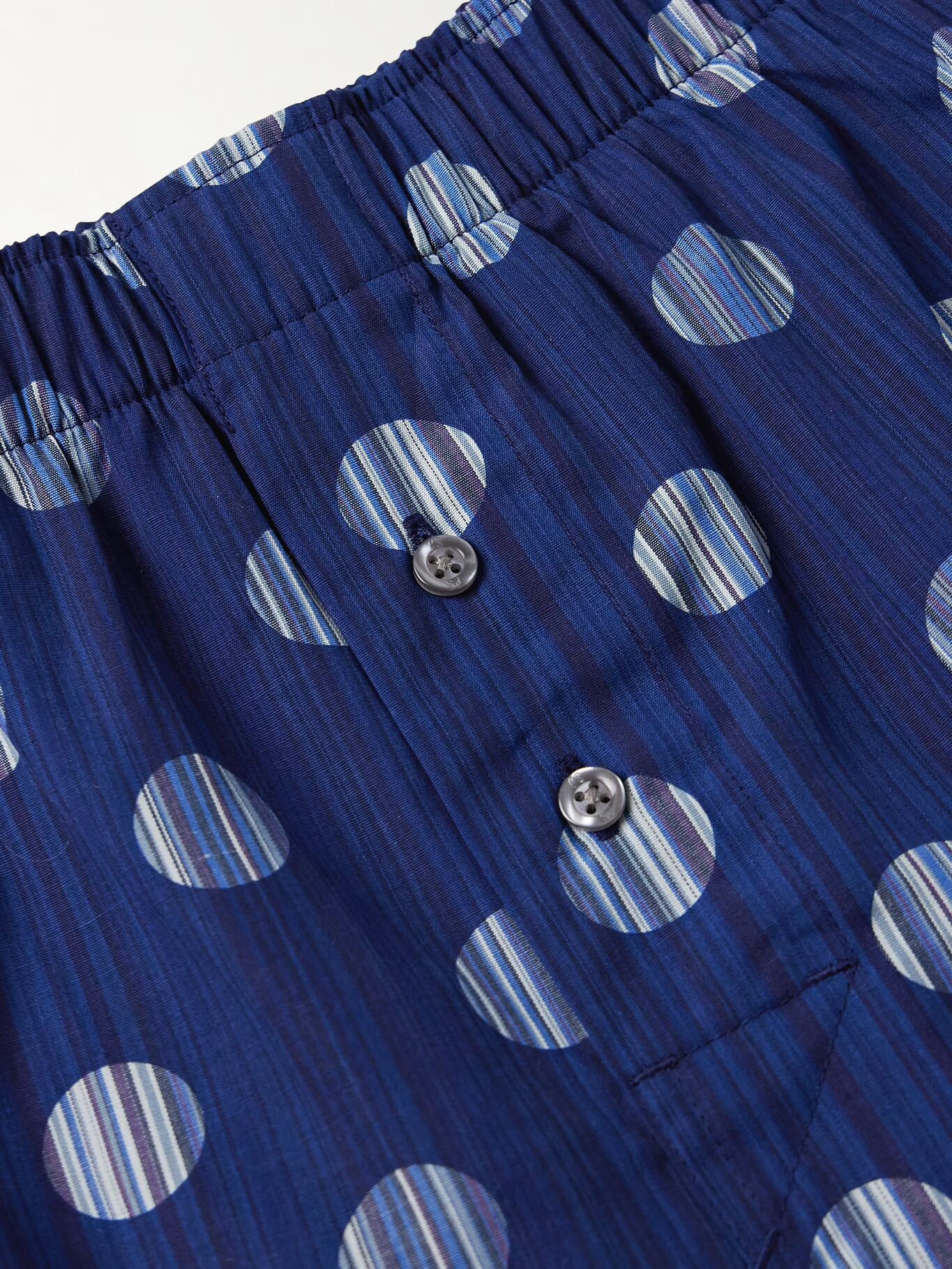 

Боксеры из хлопка с принтом PAUL SMITH, синий