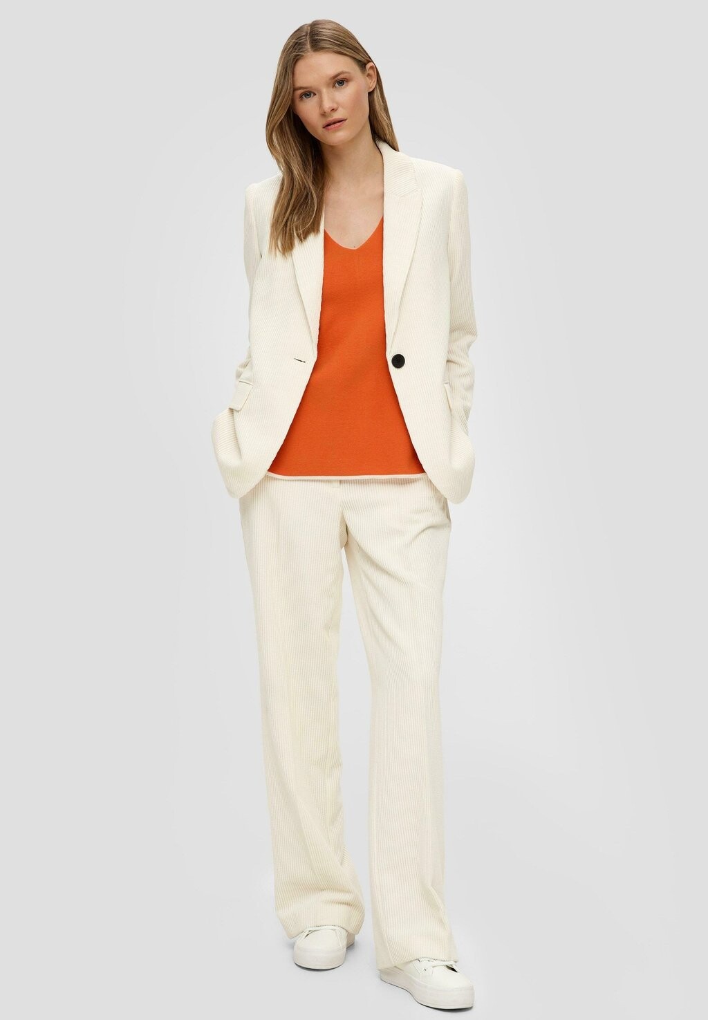 

Вязаный свитер s.Oliver BLACK LABEL, цвет orange