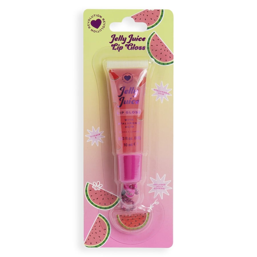 Блеск для губ I Heart Revolution Jelly Juice - Арбуз 10 мл MAKE UP REVOLUTION — фото 2