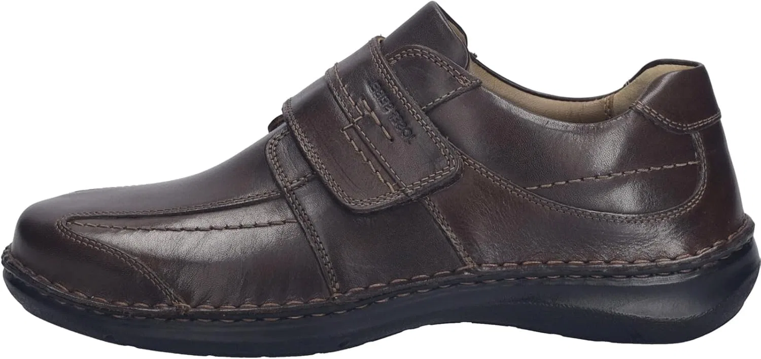 Мужские кроссовки Josef Seibel New Anvers 02 на липучках, ширина K (очень широкая), сменная стелька, Tobacco — фото 3