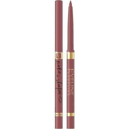 

Eveline Cosmetics Карандаш для губ Make A Shape № 02, бежевый, телесный