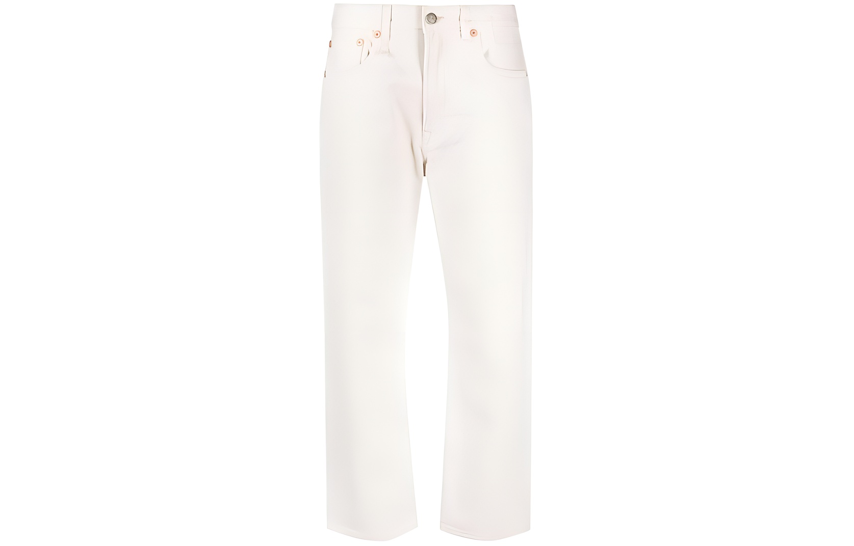 

Джинсы Mid rise Boyfriend cut R13, светло-бежевый