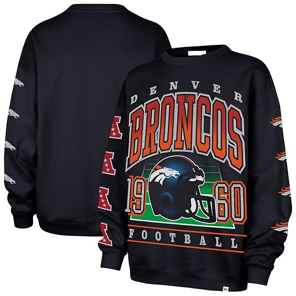 

Женский оверсайз свитшот '47 Denver Broncos Go Big 47 Brand