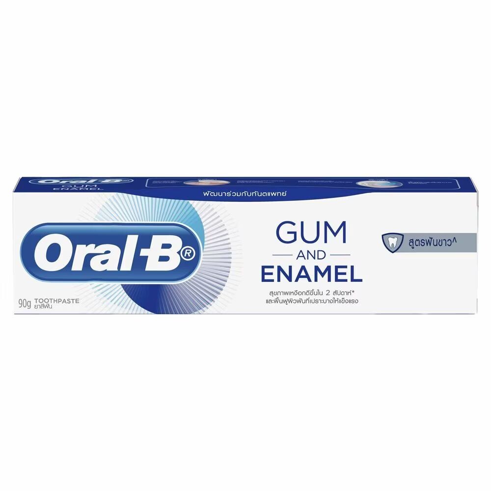 

Oral B Зубная паста Oral-B, отбеливающая десны и эмаль, 90 г, White