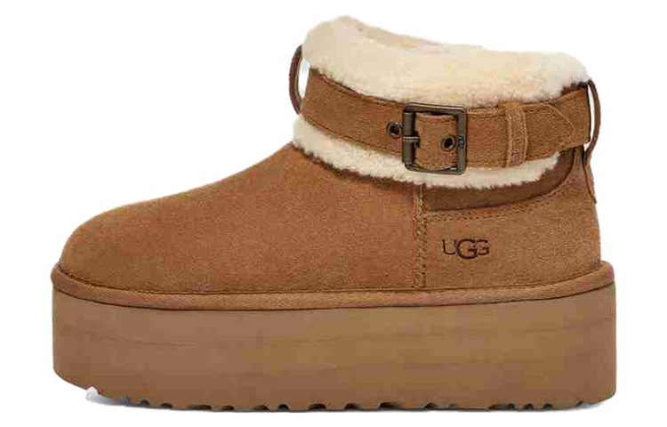 Ботильоны UGG на роликовой подошве, коричневый — фото 2