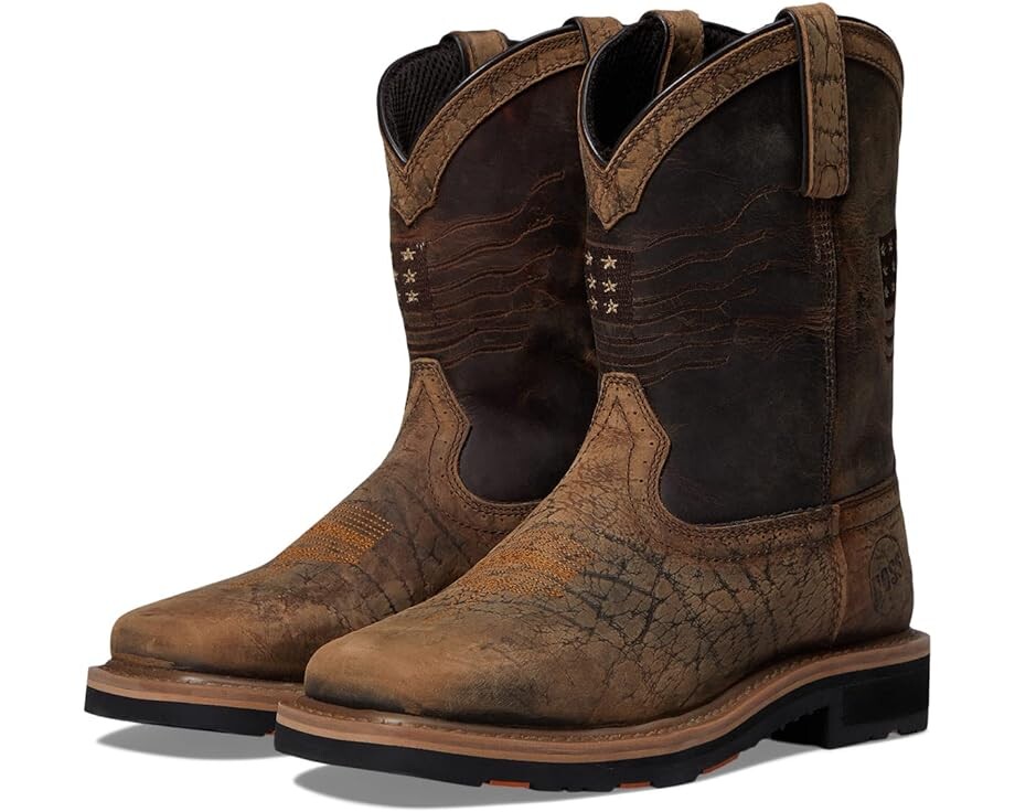 

Ботинки Hoss Rushmore Western Soft Toe, коричневый