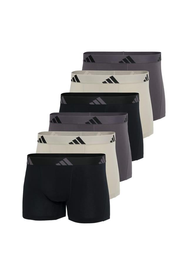 

Ретро шорты/брюки 6 пар в упаковке активный гибкий хлопок Adidas, мультиколор