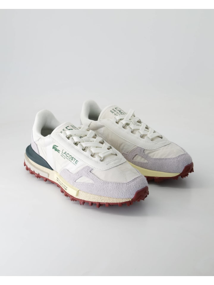 

Кроссовки на шнуровке Lacoste, белый