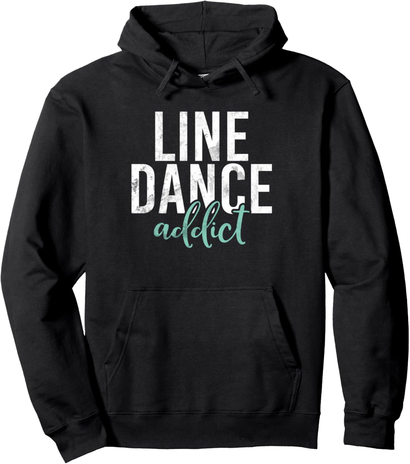 

Худи для любителей линейных танцев Line Dance Gifts, черный