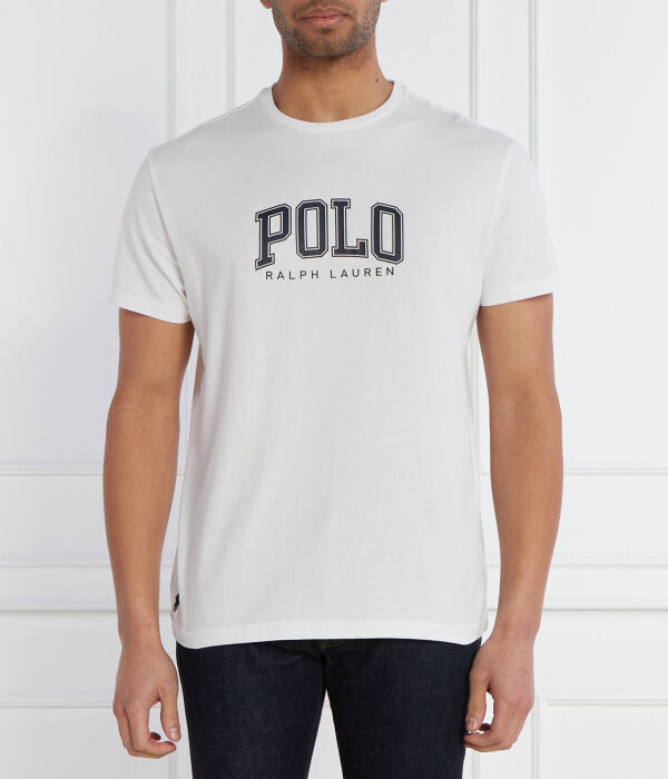 

Футболка мужская Polo Ralph Lauren с надписью, белый