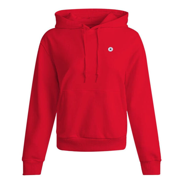 

Толстовка casual sweatshirt 'red' Converse, красный