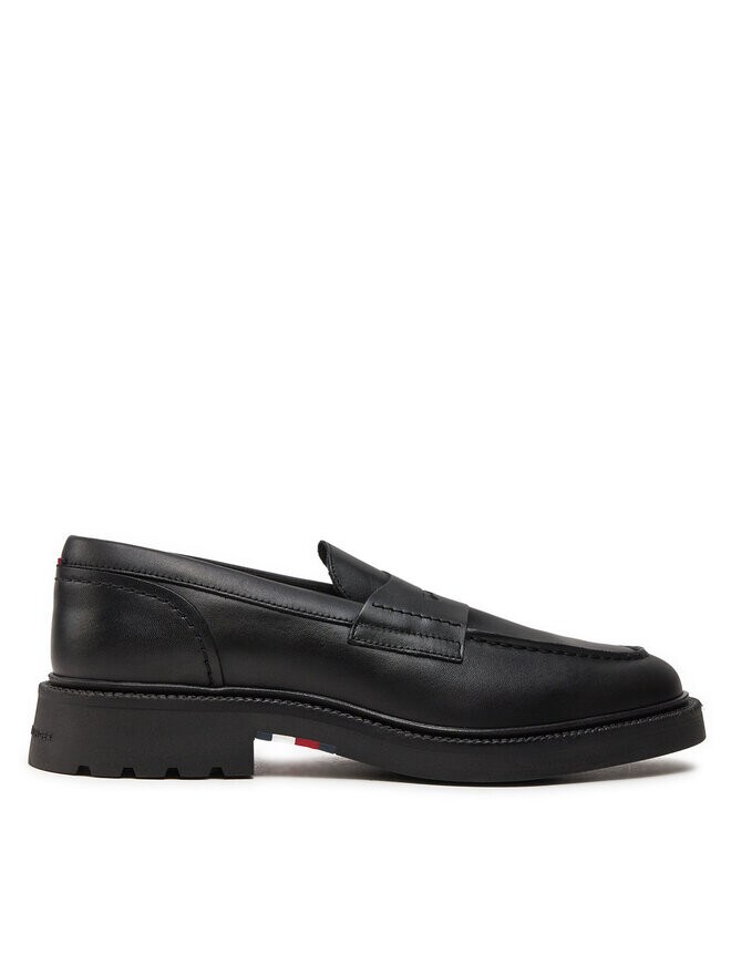 

Тапочки Comfort Lwt Lth Loafer Tommy Hilfiger, черный