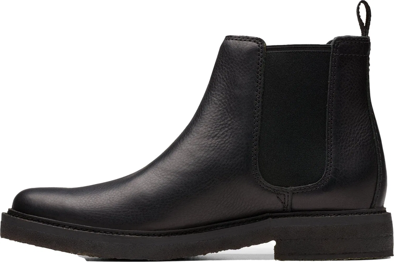 Мужские ботинки Clarks Clarkdale Easy Chelsea, Black Leather — фото 2
