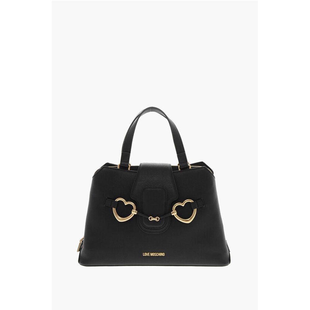 

Черная полиэтиленовая сумка-тоут Moschino, Black