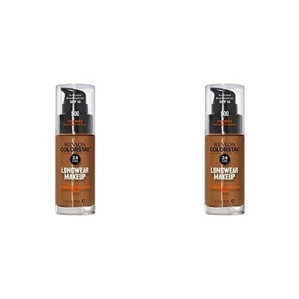 

Жидкая основа для макияжа Revlon ColorStay для комбинированной и жирной кожи SPF 15, орех, 1,0 унции