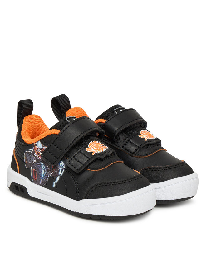 Кроссовки Multiflex 2 Hot Wheels 2 Sl V Inf 403409 01 Puma, черный — фото 2