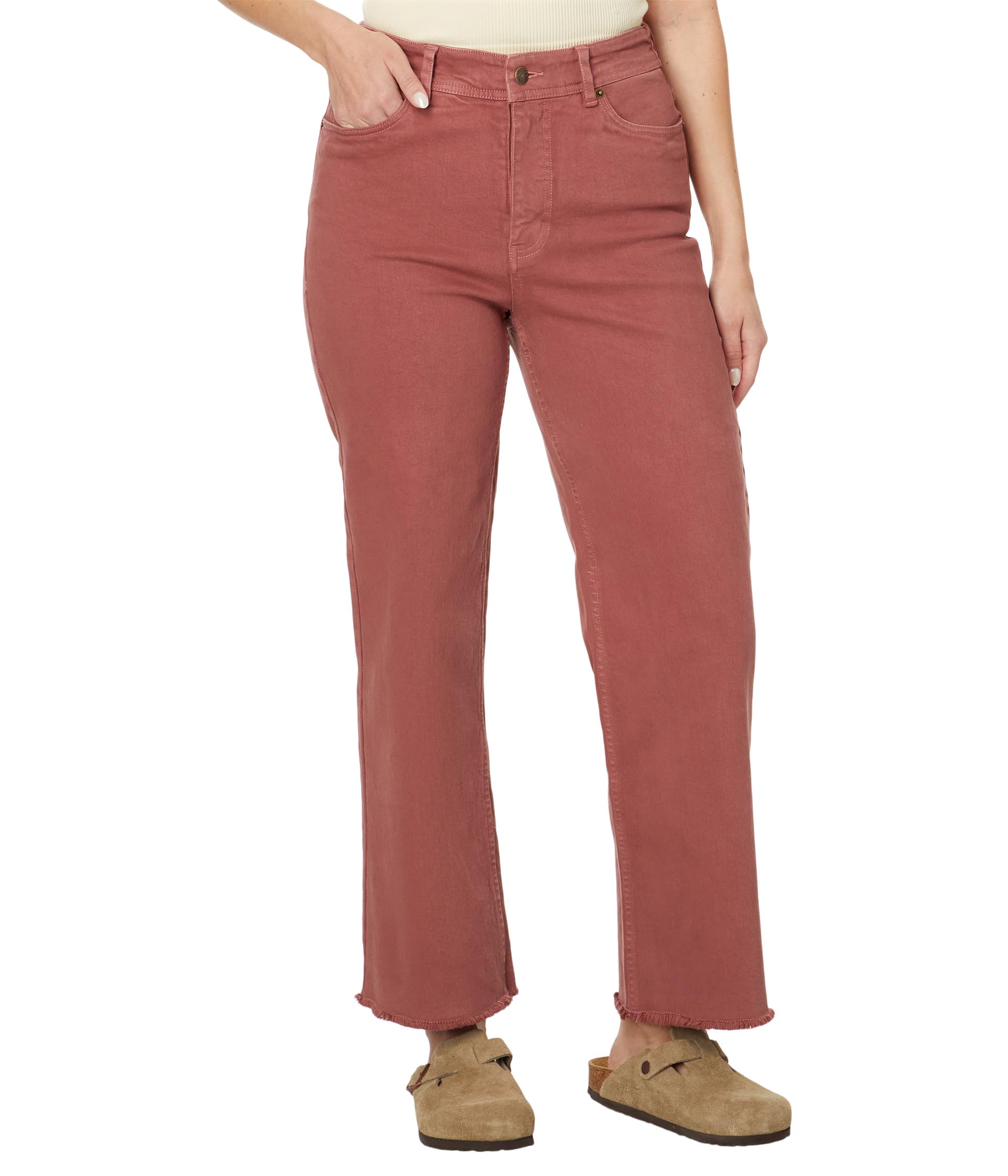 

Брюки Toad&Co Balsam Seeded Cutoff Pant, цвет Rose