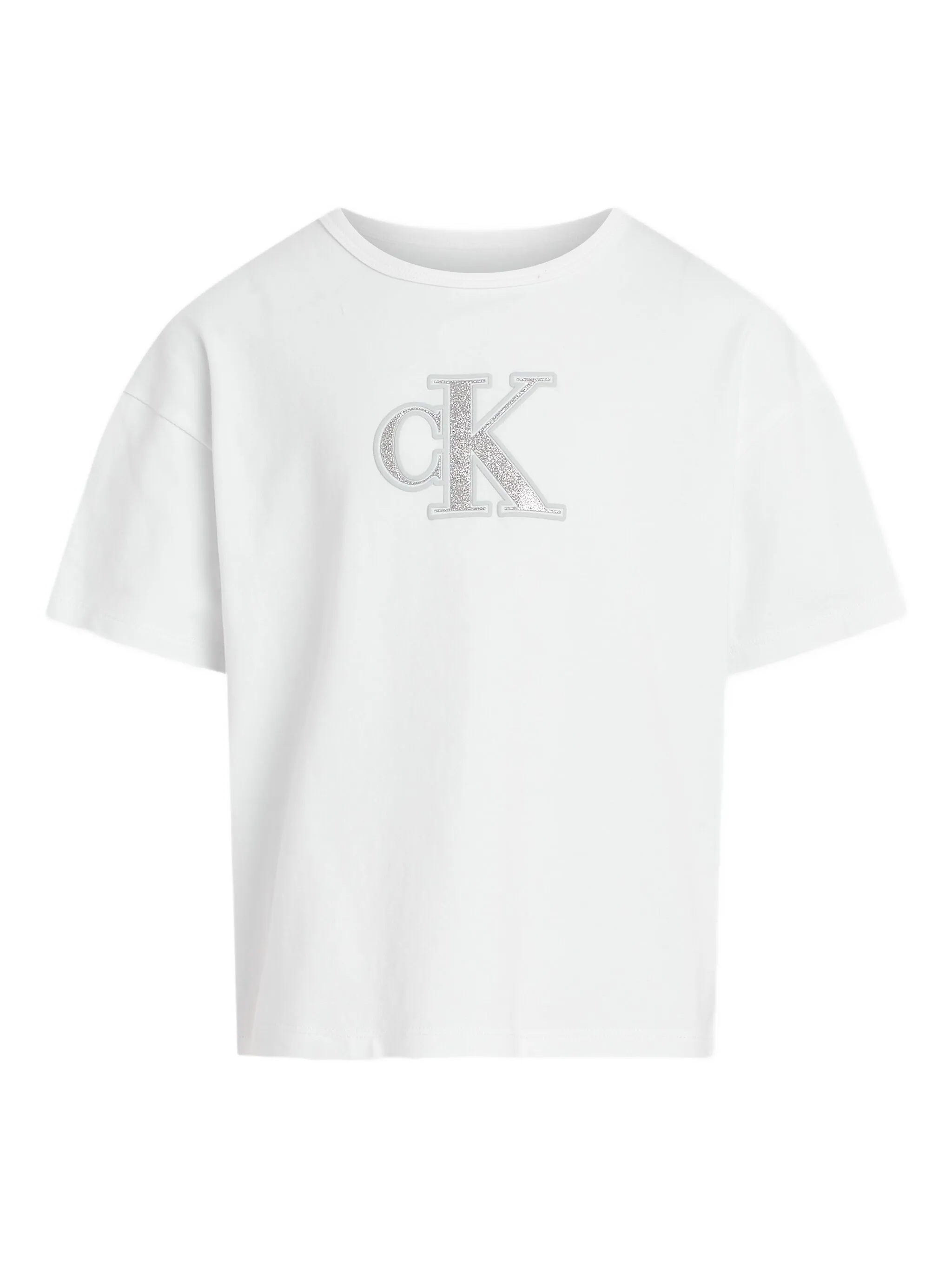 

Футболка с логотипом Calvin Klein Kids, белый