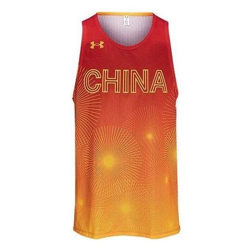

Спортивная футболка china 3x3 replica jerseys 'orange red' Under Armour, оранжевый