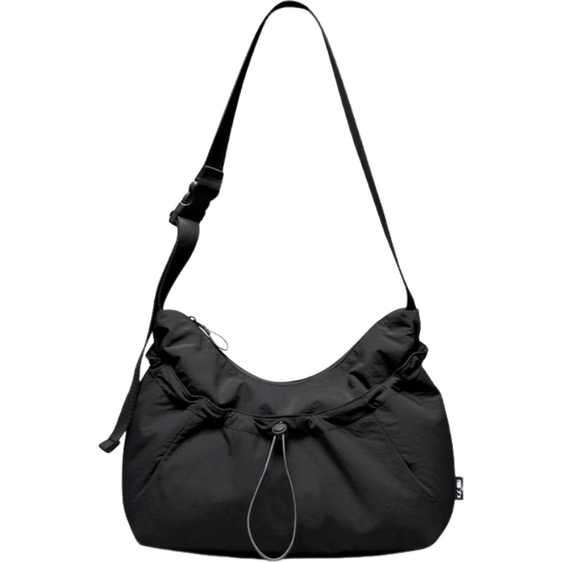 

WARRIOR Нейлоновая тканевая наплечная сумка Unisex Obsidian Black