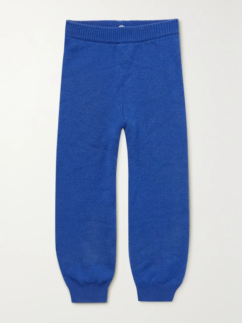 Кашемировые спортивные брюки Louie The Row Kids, синий