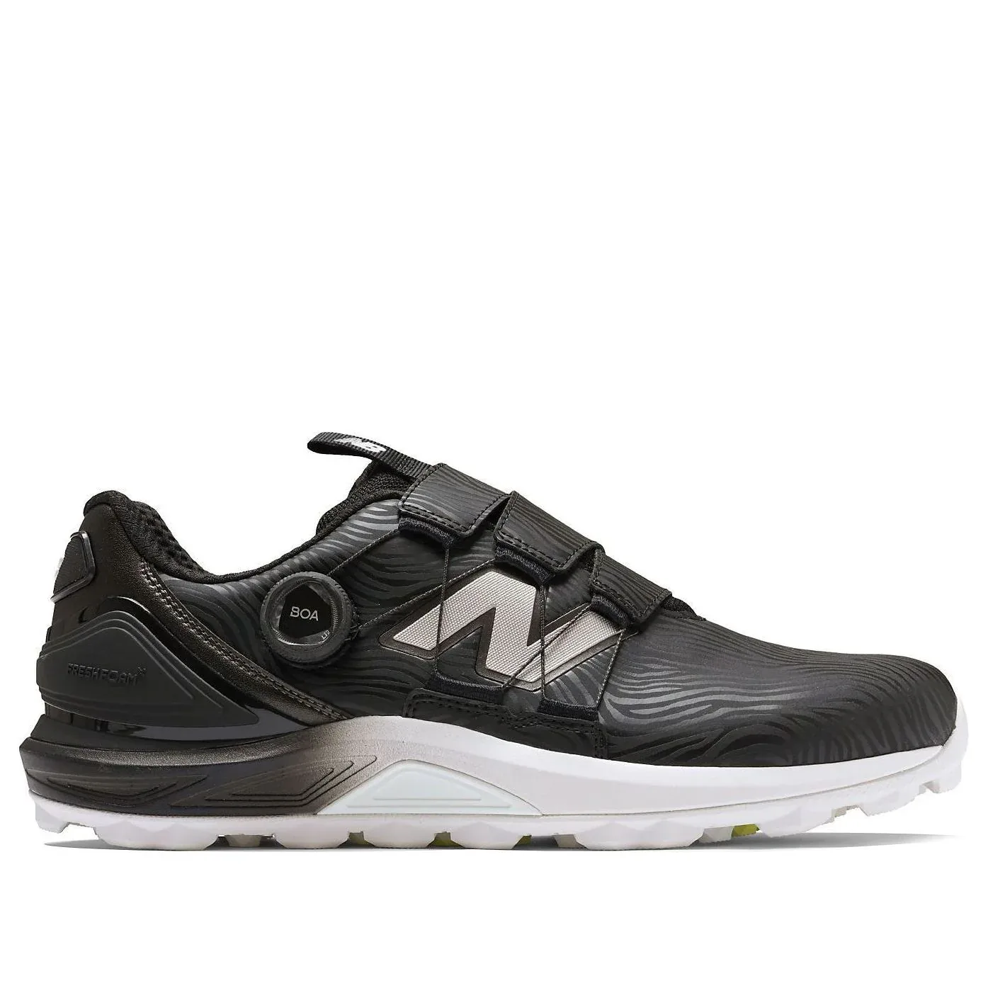 Кроссовки New Balance Fresh Foam X 2500 V5 SL Boa 'Black Silver Metallic' — фото 2