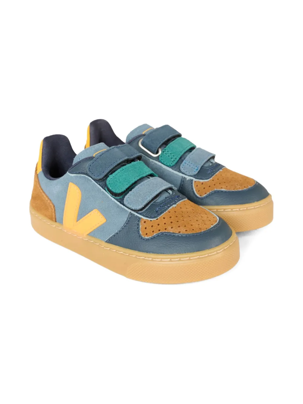 

Кожаные кроссовки V-10 VEJA Kids, синий