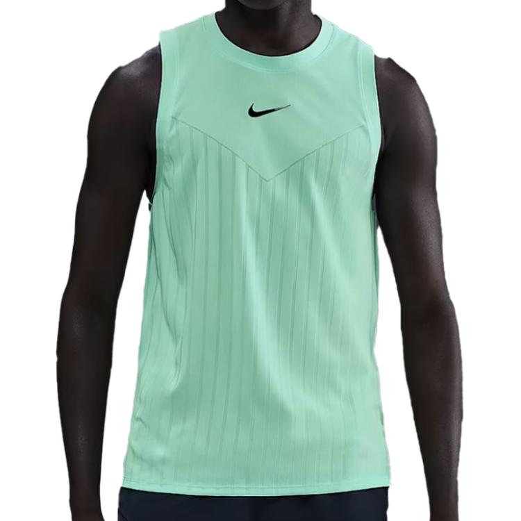 

Мужская теннисная майка Court Slam Dri-FIT Adv Nike, mint foam
