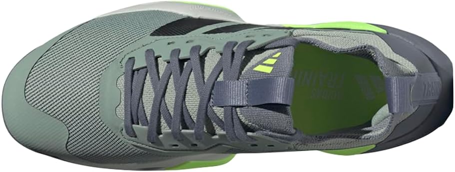 Мужские тренировочные кроссовки Adidas Rapidmove Advance 2, черный/зеленый — фото 4