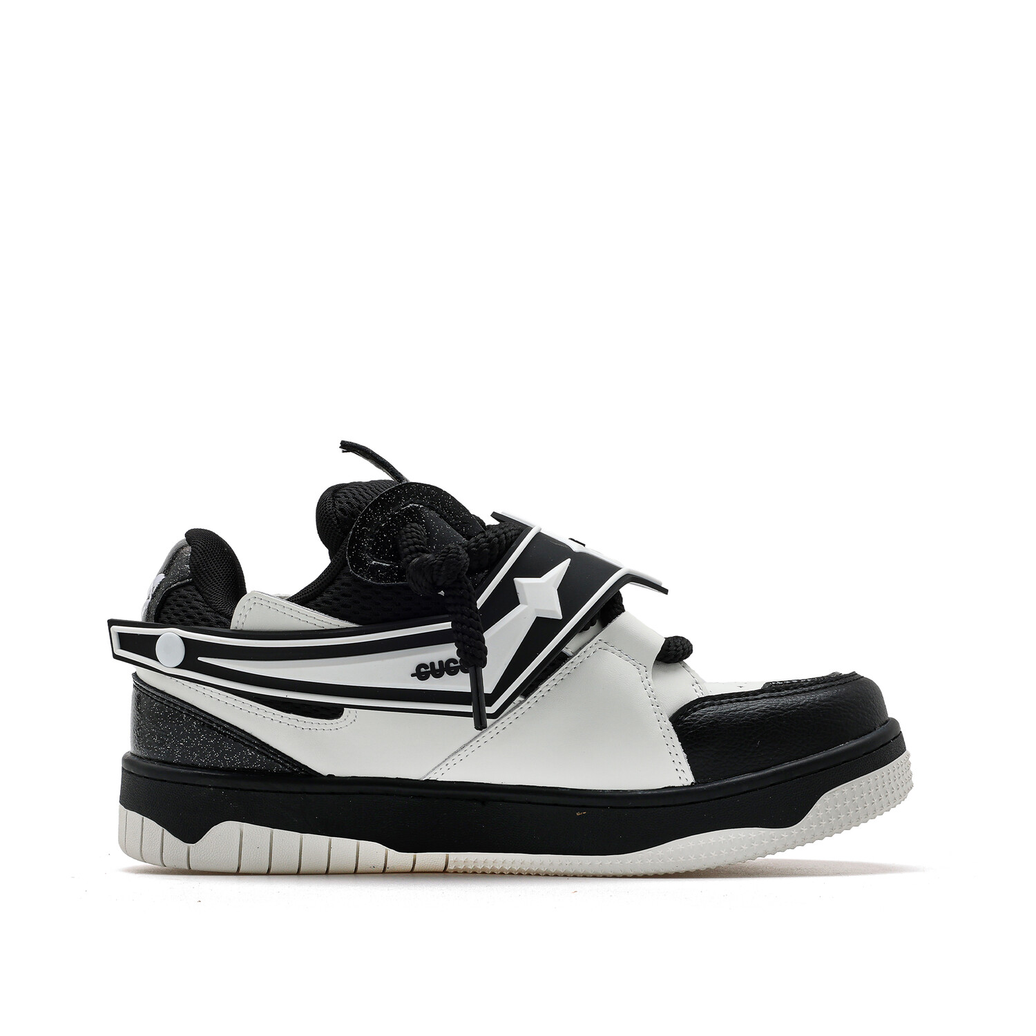 

Кроссовки CUCS Skateboarding Shoes Unisex Low-top Black, черный