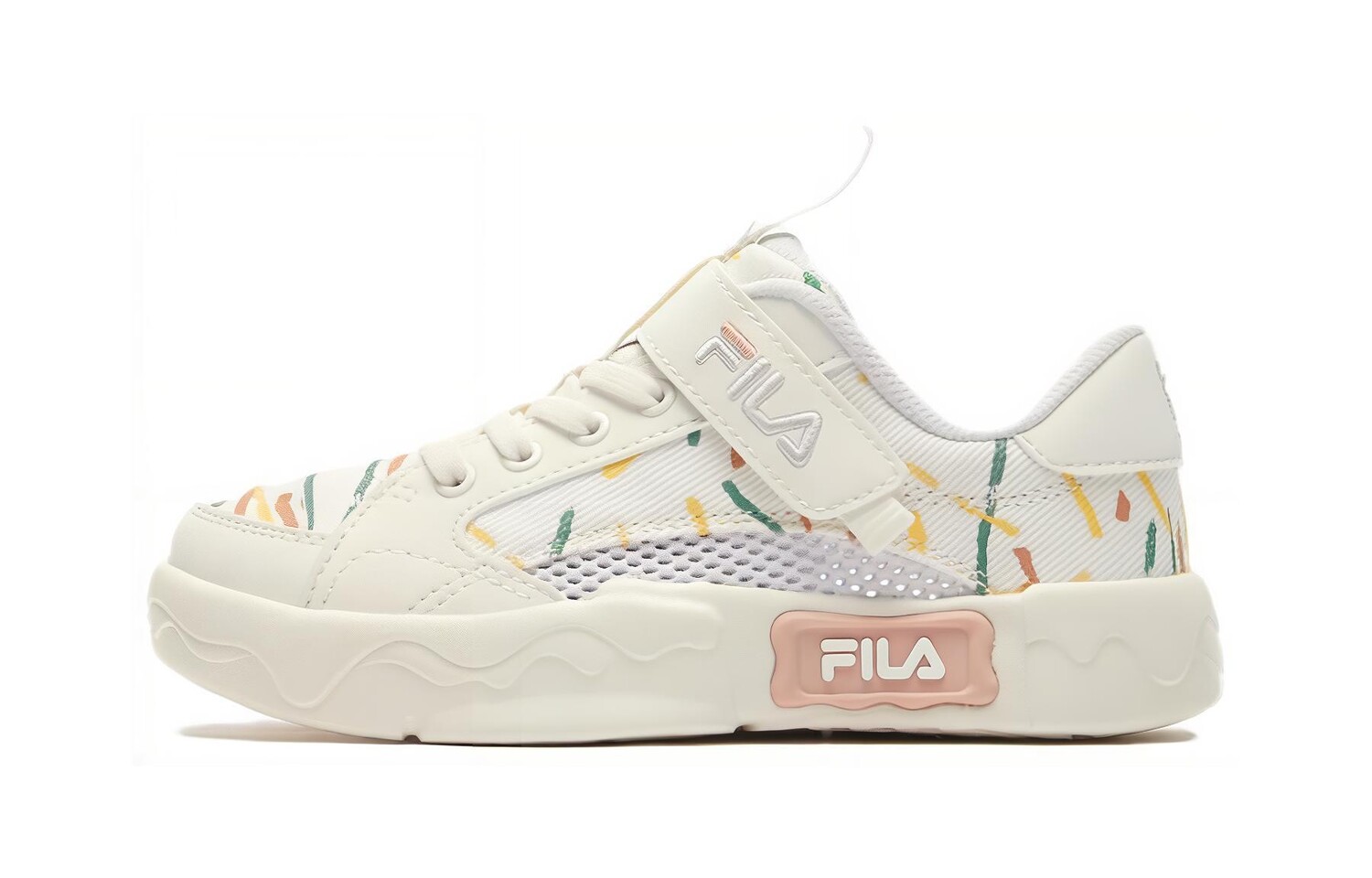 

Детская обувь для скейтбординга FILA BP, Off-white pink